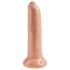 King Cock 9 - realistični dildo (23 cm) - prirodni