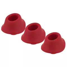   Womanizer Premium M - set zamjenskih usisnih nastavaka - crveni (3 kom)