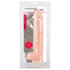   realistixxx - realistični dildo 3XL - ekstra veliki 42cm - natur