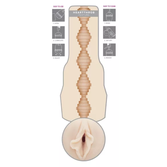 Fleshlight Brandi Love Heartthrobe - masturbator vagina - realističan osjećaj