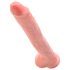 King Cock 14 veliki dildo s testisima (35 cm) - prirodna boja