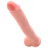 King Cock - veliki dildo s testisima 35 cm - natur