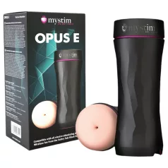   mystim Opus E Anus - elektro masturbator za analnu stimulaciju - natur/crna