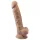 Silexd 7 - dildo s vakuumskom bazom - 17,5 cm - natur