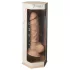 Silexd 7 - dildo s vakuumskom bazom - 17,5 cm - natur