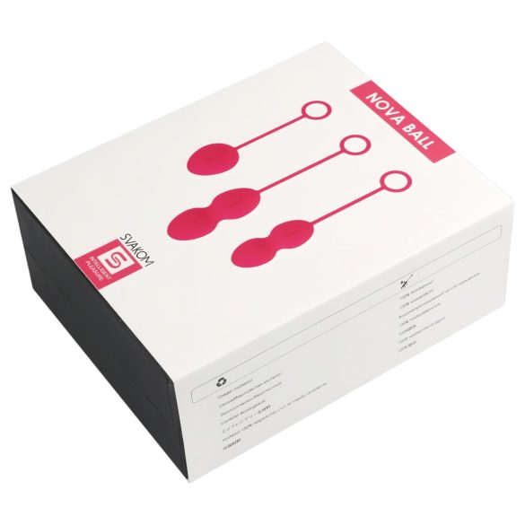 Svakom Nova - set gejša kuglica 3 komada - crvena