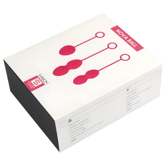 Svakom Nova - set gejša kuglica 3 komada - crvena