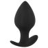 Black Velvets - analni plug set od silikona (3 komada) - crna