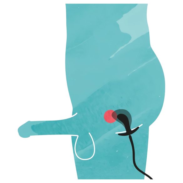 You2Toys - analni čep sa pumpom - crni