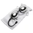 Fifty Shades of Grey - gejša kuglice - metalne - srebrna