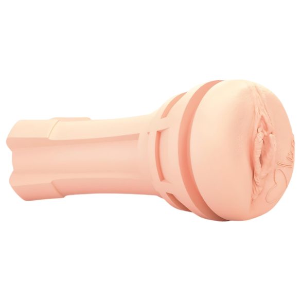 mystim OPUS Mica - realistična umjetna vagina masturbator - prirodno/crna