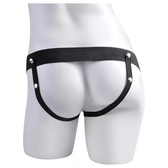 Fetish Strap-On 9 - strap-on šuplji dildo sa špricanjem - natur