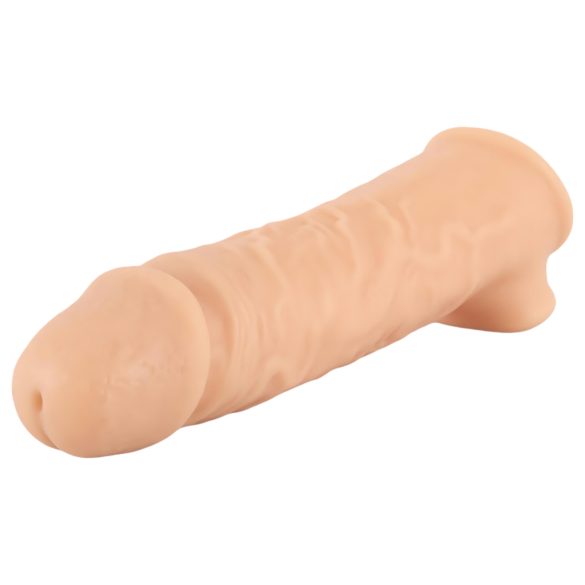 Realistixxx - penis navlaka s prstenom - 16 cm - prirodna boja