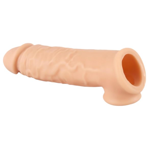 Realistixxx - penis navlaka s prstenom - 16 cm - prirodna boja