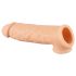 Realistixxx - penis navlaka s prstenom - 16 cm - prirodna boja