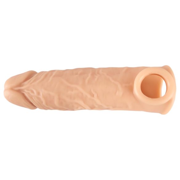 Realistixxx - penis navlaka s prstenom - 16 cm - prirodna boja