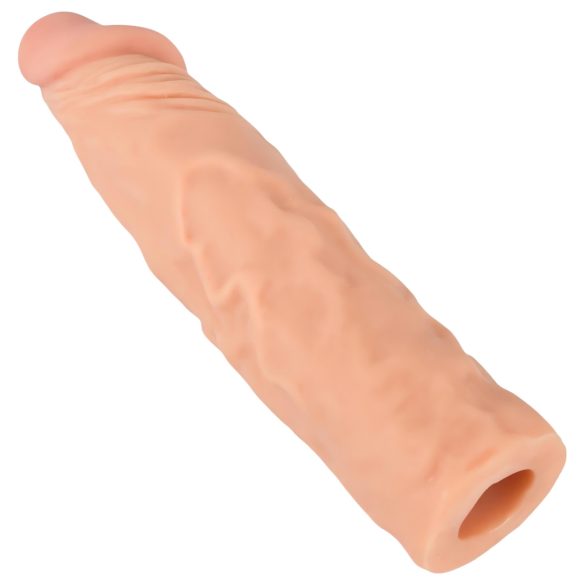 Nature Skin - penis navlaka za produženje i zadebljanje - 19,5 cm