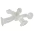 Crystal Clear - analni dildo set - 3 komada - prozirno
