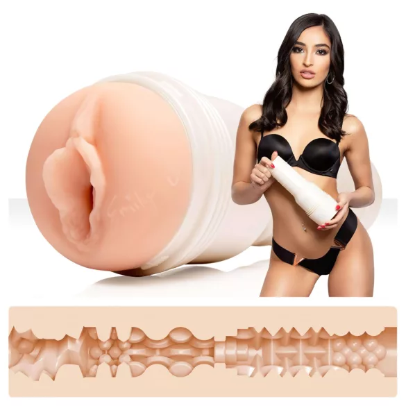 Fleshlight Emily Willis Squirt - realistična umjetna vagina (prirodna)