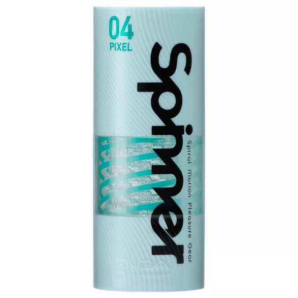 TENGA Spinner Pixel - masturbator (prozirni)