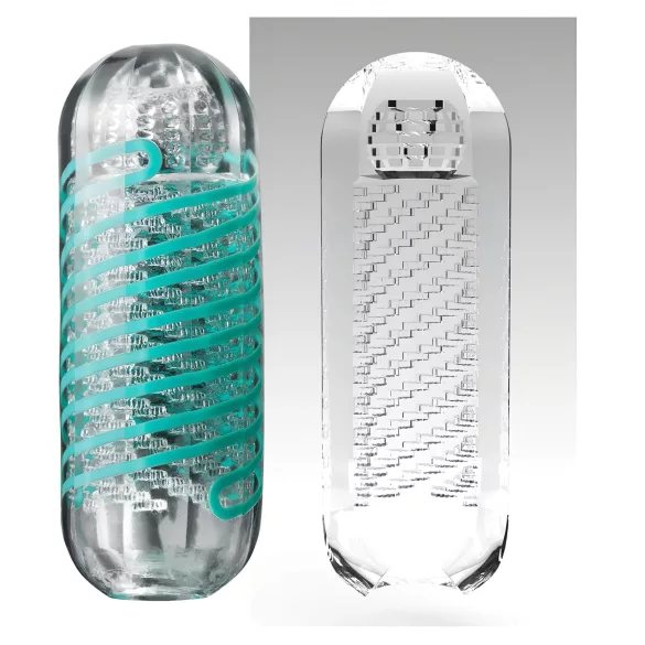 TENGA Spinner Pixel - masturbator (prozirni)