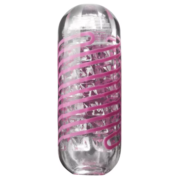 TENGA Spinner Brick - masturbator za muškarce - prozirni