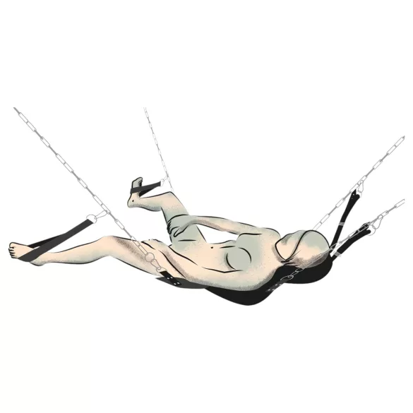 You2Toys - seks ljuljačka - crna