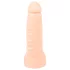 Realistixxx Double F - realistični dildo s penis prstenom - natur