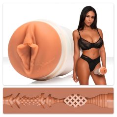 Fleshlight Autumn Falls Cream - realistična vagína - natur