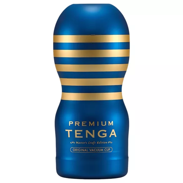 TENGA Premium Original - jednokratni masturbator - plava