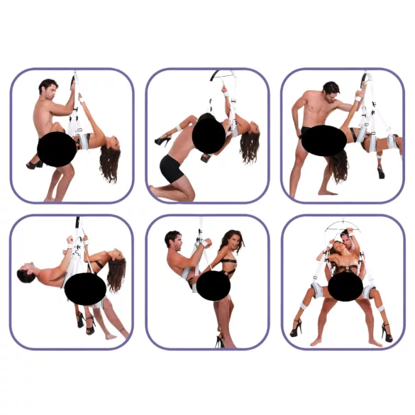 Fetish - BDSM seks ljuljačka - bijela