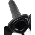 Pipedream Fetish Strap-On 8 - pričvrstivi, šuplji vibrator (crni)
