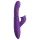 Fantasy For Her - 3u1 gurajući vibrator s funkcijom zagrijavanja (ljubičasti)
