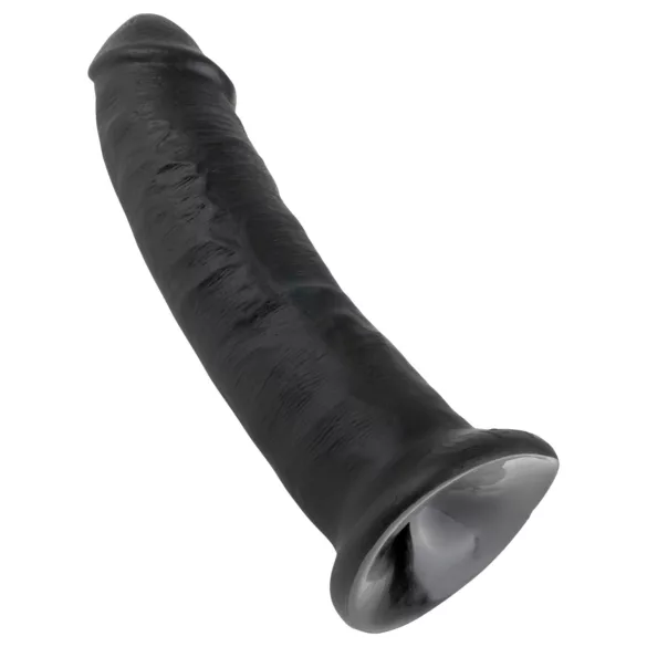 King Cock 9 - dildo s vakuum bazom - crni