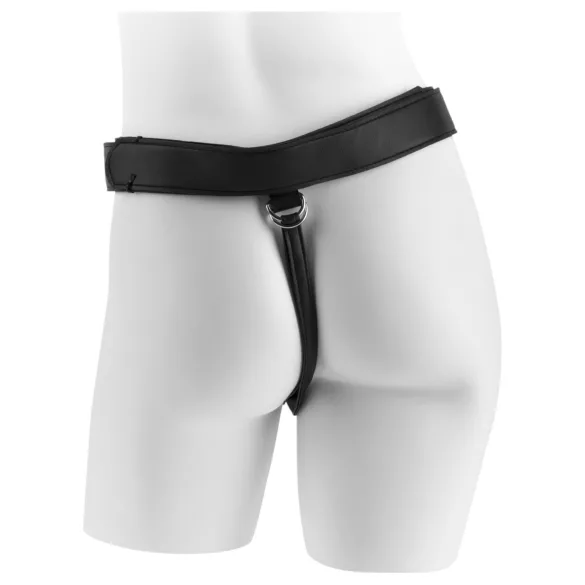 King Cock 7 - strap-on dildo s pojasom - crni