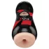 PDX Elite - vibrirajući masturbator za anus (prirodne boje)