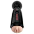 PDX Elite - Vibrirajući umjetna vagina masturbator - crna