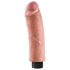 King Cock - realistični savitljivi vibrator 25 cm