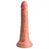 King Cock Elite - realistični dildо s vakumskom čašom - 18 cm - natur