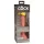 King Cock Elite 6 - vibrator s vakuumskom čašicom (15 cm) - boja kože