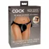 King Cock Elite Beginner's - strap-on gaćice - crne
