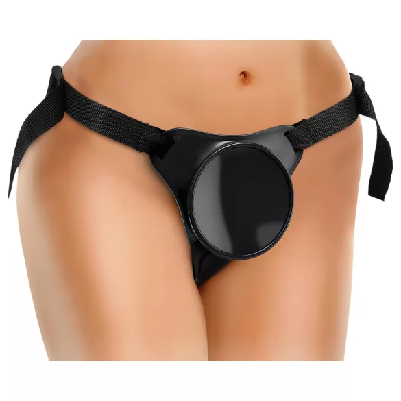 King Cock Elite Beginner's - strap-on gaćice - crne