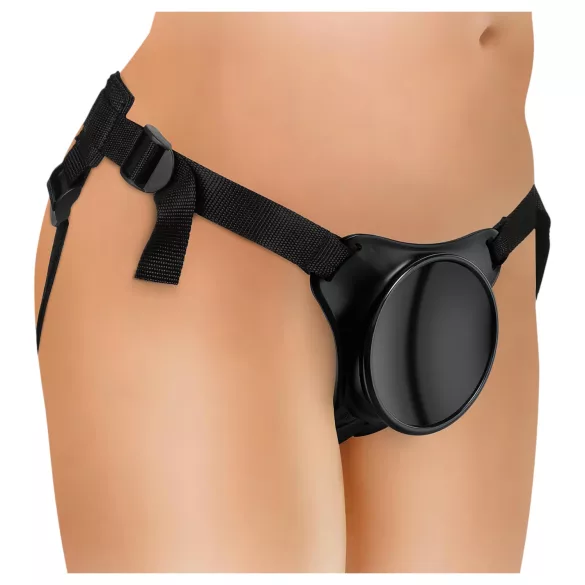 King Cock Elite Beginner's - strap-on gaćice - crne
