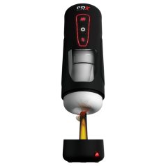 PDX Elite Milk Me Hotter - masturbator s grijanjem - crna