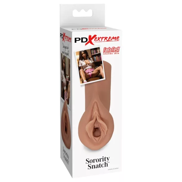 Pipedream Sorority Snatch - masturbator u obliku vagine - prirodna boja