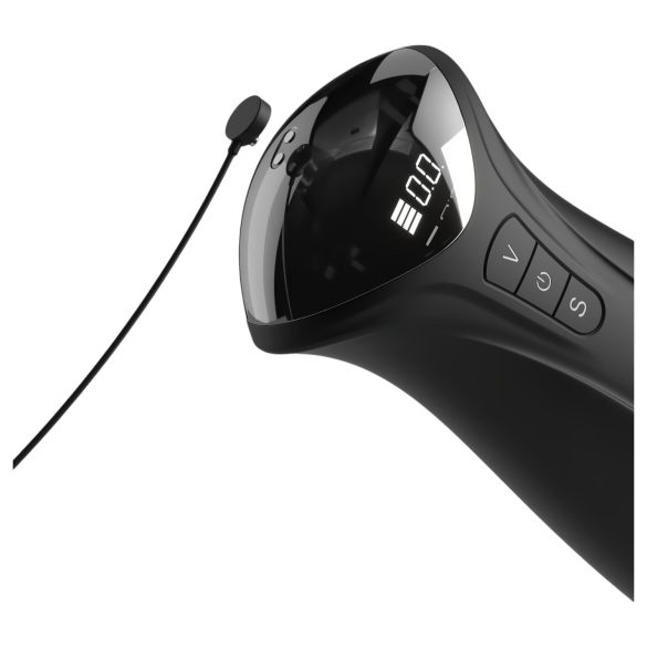 PDX Elite - masturbator s vakuumom i vibracijom - crni