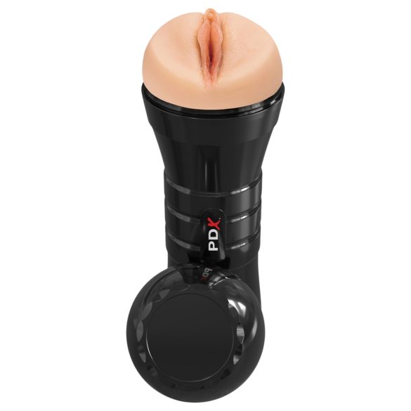 PDX Extreme Wet Pussy – realistični XXL masturbator (crni)