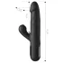 Fetish - vibrator s potiskom od 3 motora (crni)