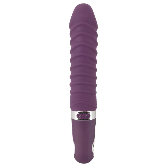 Smile - vibrator na punjenje s grijanjem - silikon ljubičasti