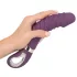 Smile - vibrator na punjenje s grijanjem - silikon ljubičasti